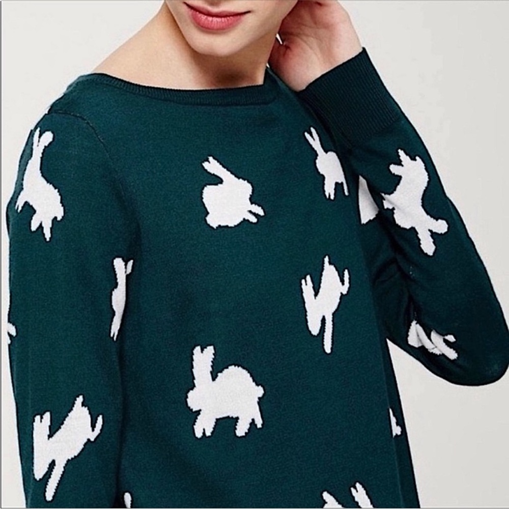 NWOT Loft Bunny Sweater